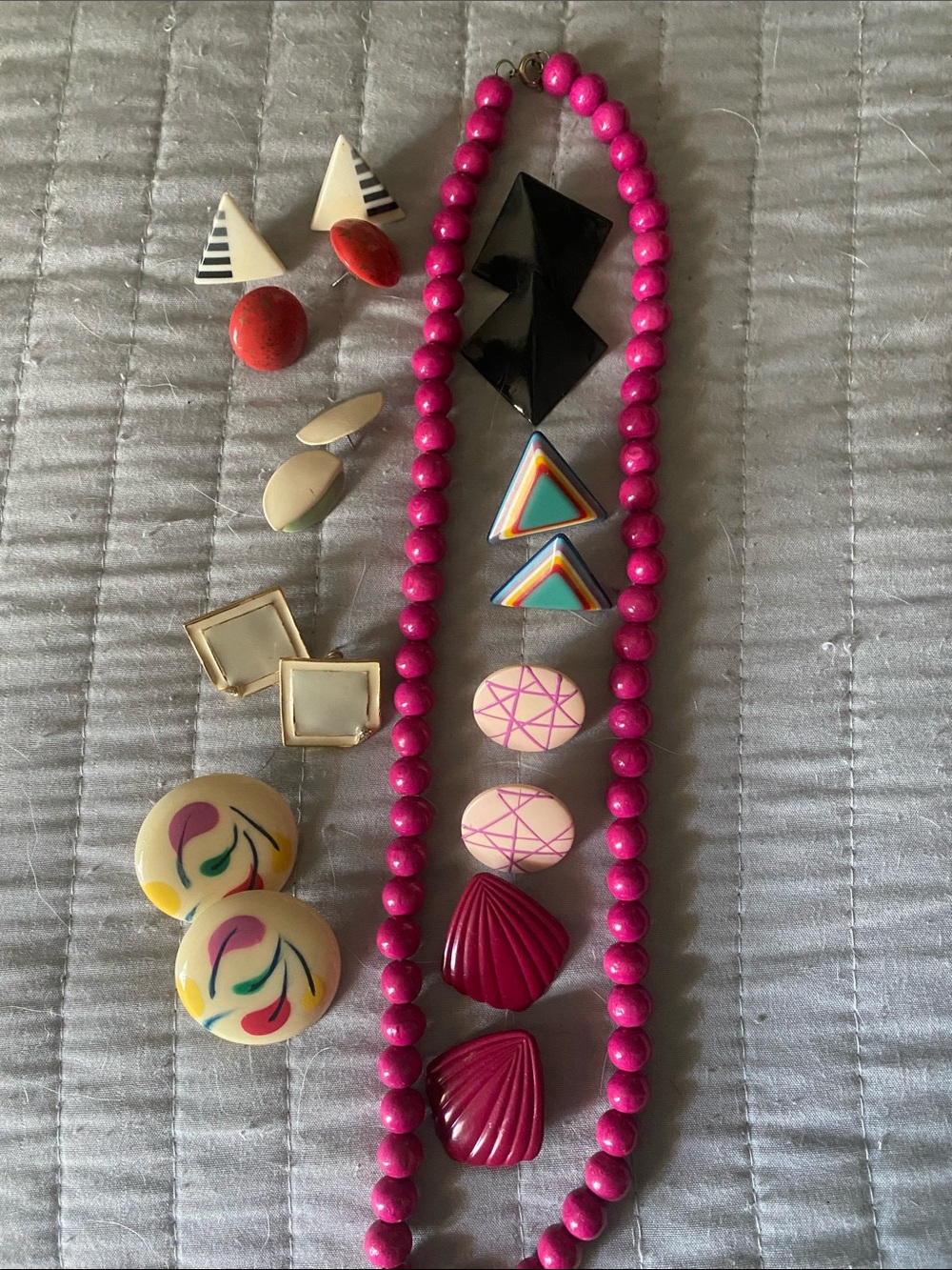 80s costume jewelry lot